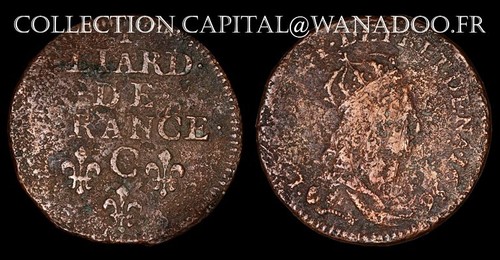 Liardo francia 1656 luigi - di,