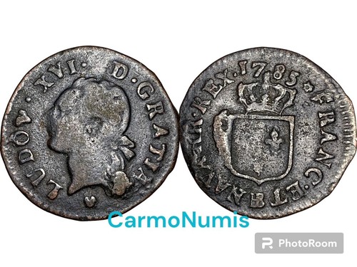 Francia luigi xvi liardo - francia,, xvi,
